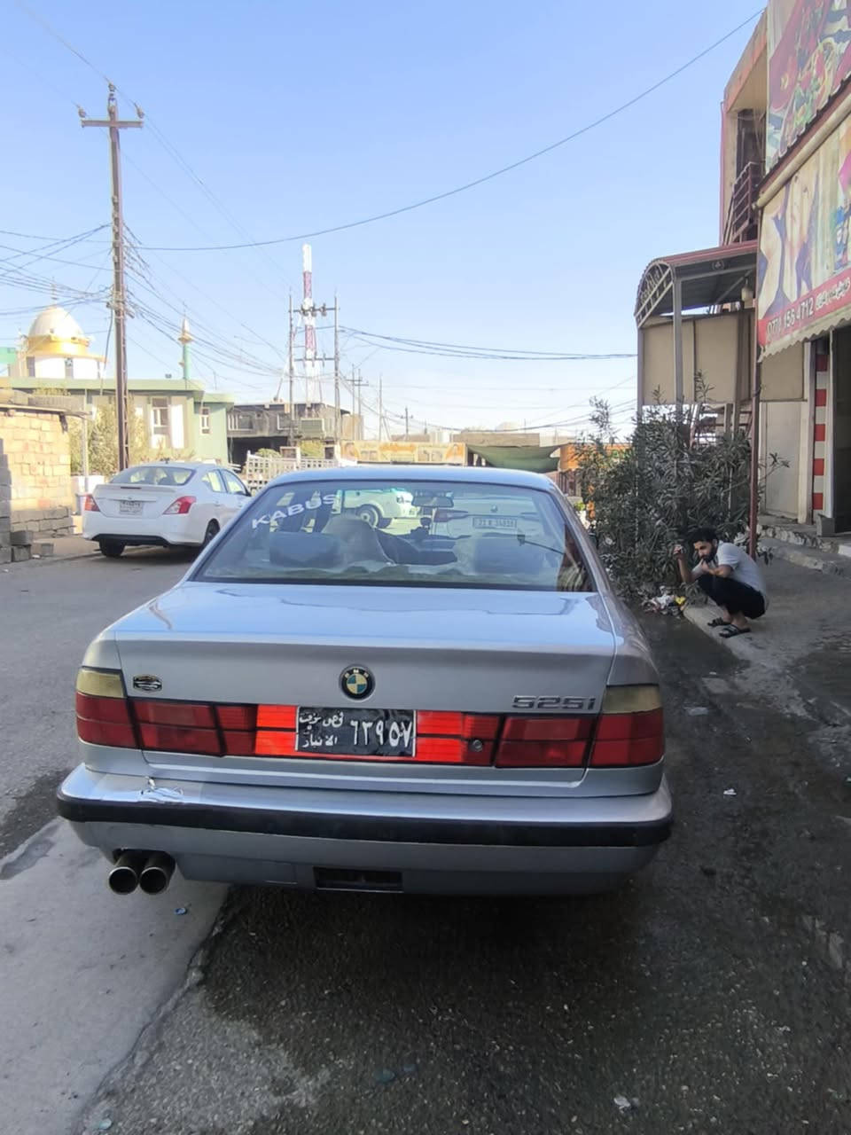 به ناوي خوا BMWحجم٥٢٠مه كينه٥٢٥گئر تؤماتيك سلايت جامكاره با ده بل ئيرياگ مؤديل١٩٩٥ عيزام بؤياخ له سه ر ساخي  ماشاالله شتي پاكه مالي دؤسته ئارم پلاسك هه وليره ته قه و ره قه وگيرو مه كينه به شه ت چوار تايه و ويلي لؤكي لهژيرايه  سعريشي ٦٨گه لاو مهعامه له يه كي كه م  ***********
