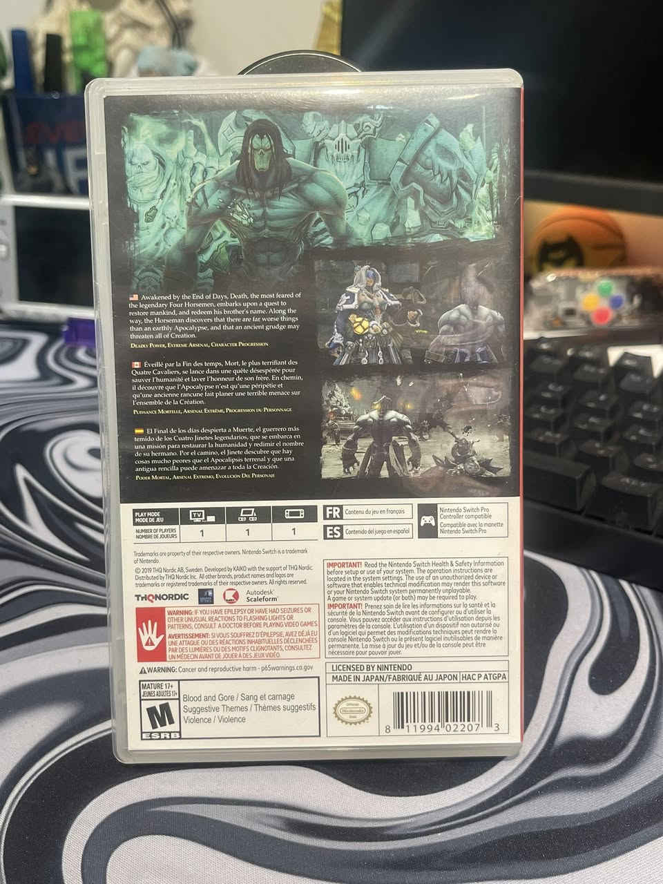 من رخصة الادمنية
لعبة نينتندو سوج

الاسم (DARK SIDERS 2)

السعر 25 الف


**إذا كنت صاحب هذا الإعلان وتريد حذفه لأي سبب، رجاءا أرسل رسالة إلى الدعم الفني**