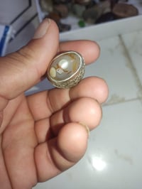 خاتم سليماني نوادر عيون صريحه  فضه 925 للبيع أكثر تفاصيل خاص  07843187...