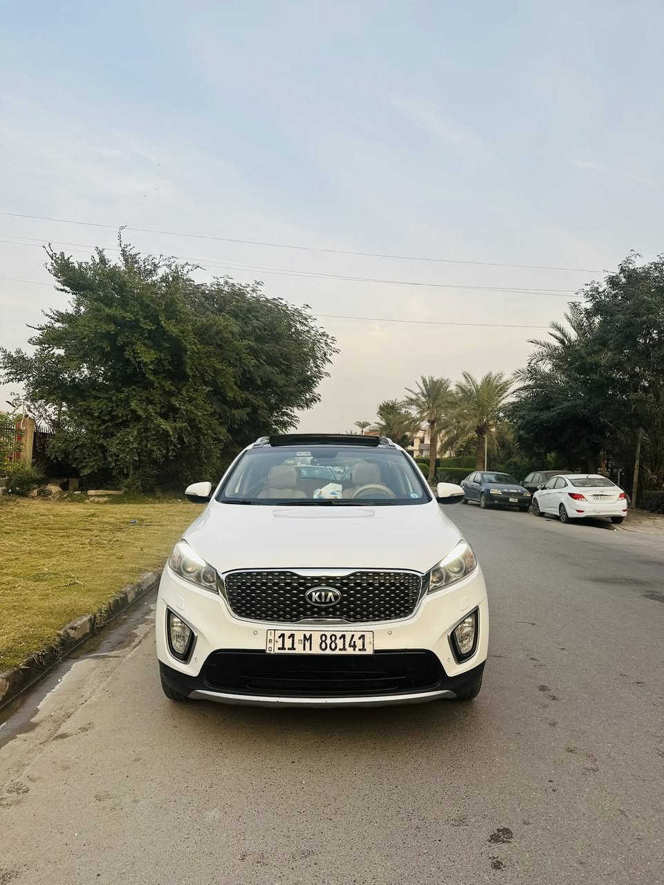 السلام عليكم ….. للبيع سورنتو 2017  خليجي رقم بغداد باسمي 6سلندر   كفاله عدا بارد اباب السكن بسيط فول مواصفات بانوراما بصمتين ابواب  + بصمة تشغيل جنطه كهربائيه ذكيه رادرادات امامي وخلفي  وجوانب السعر 233$
وبيهه مجال بسيط مكاني بغداد حي الجامعة او الفلوجه
رقم التلفون::***********
