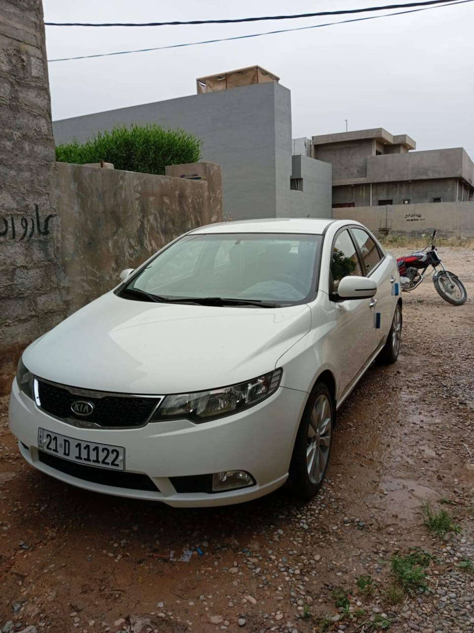 سلام عليكم سياره للبيع 
كياسيراتو 2012
رقم سليمانيه باسمي
السعر 115وبي مجال مكان خانقين 
للاتصال ***********
