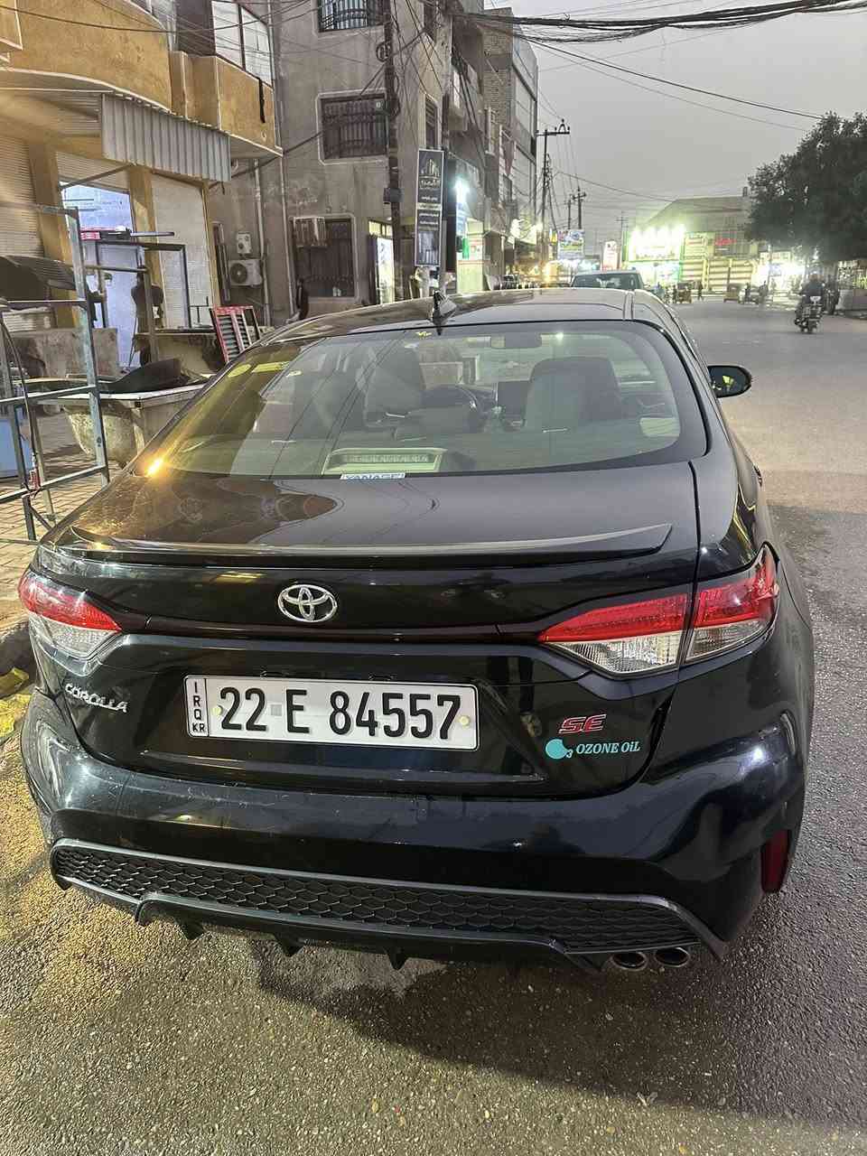 السلام عليكم
كورلا 2021 امريكي se مواصفات معروفه

ماشيه ١١٥ وبيها ٤ قطع صبغ 

مكان السياره بغداد 

وسعرها ١٢٢ ورقه 

السونار مرفق وياها
***********
