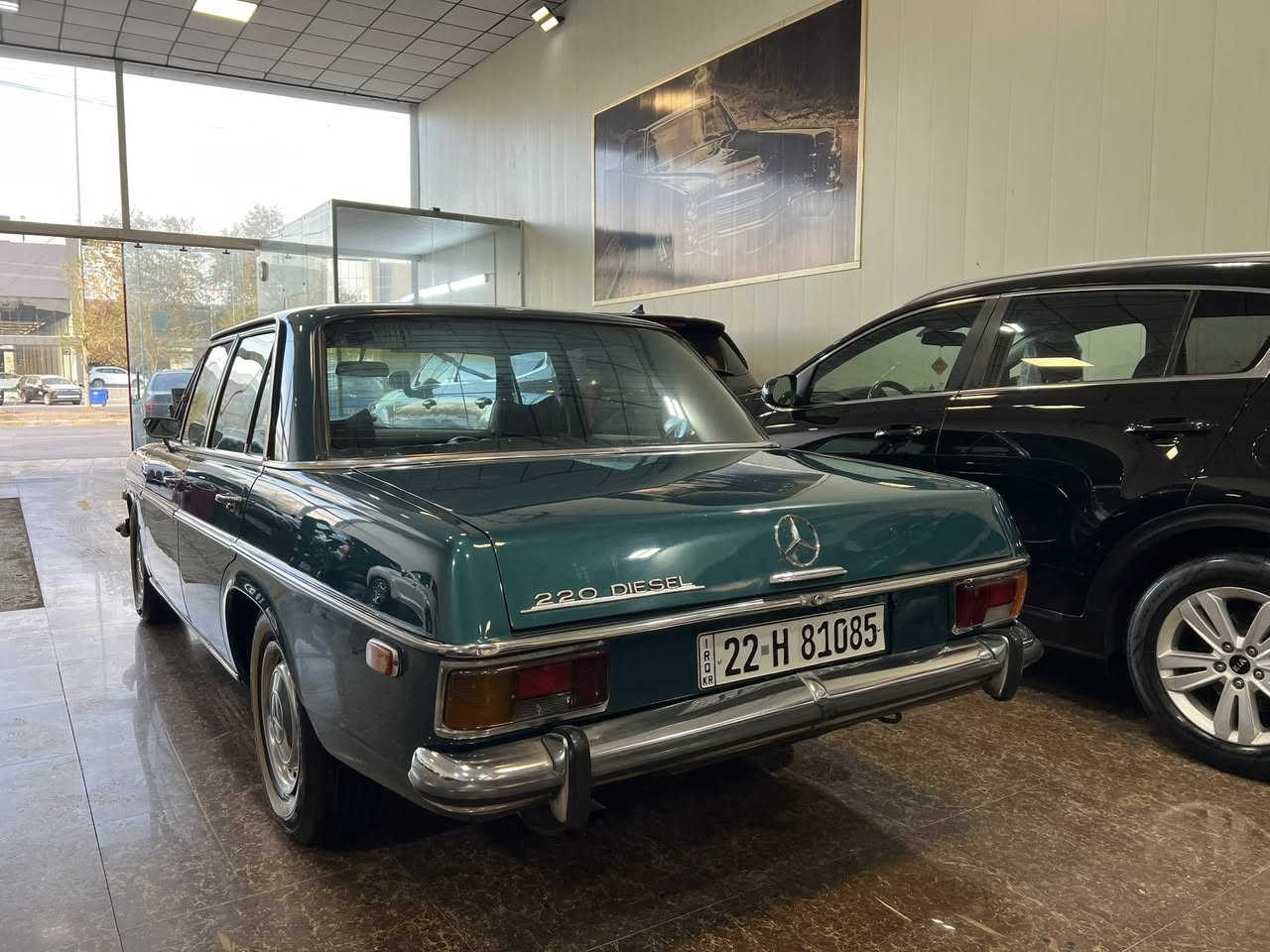 Mercedes Benz 220 DIESEL 1971
موديل ١٩٧١ مواصفات امريكي دخول جديد 
محرك ديزل 

ماشي ٢٢٠٠٠مايل

سعر ١٠٥$ورقة

مكان سيارة اربيل معرض هاشم للسيارات 

***********
***********
