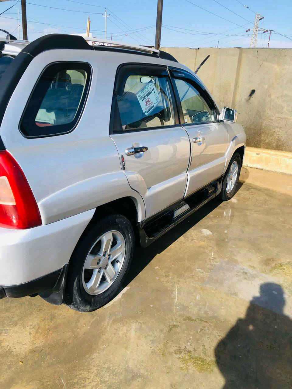 سيارة كيا سبورتج ٢٠٠٩ مكينه ٦ سلندر  ٢٧٠٠وارد خليجي دواخل بيجي بأسمي رقم بغداد مشروع وطني ل٢٠٢٦ السيارة مكفوله من الصبغ والضربه فتحه بالقمارة شاشه وكاميرا خلفيه و مثبت سرعه الگير نمرتين عادي واوتوا  فقط صبغ (الدعاميات والترايش للجماليه لا أكثر) عارضه ب125$ وبيه مجال بسيط. الديوانية
هاتف

***********

***********
