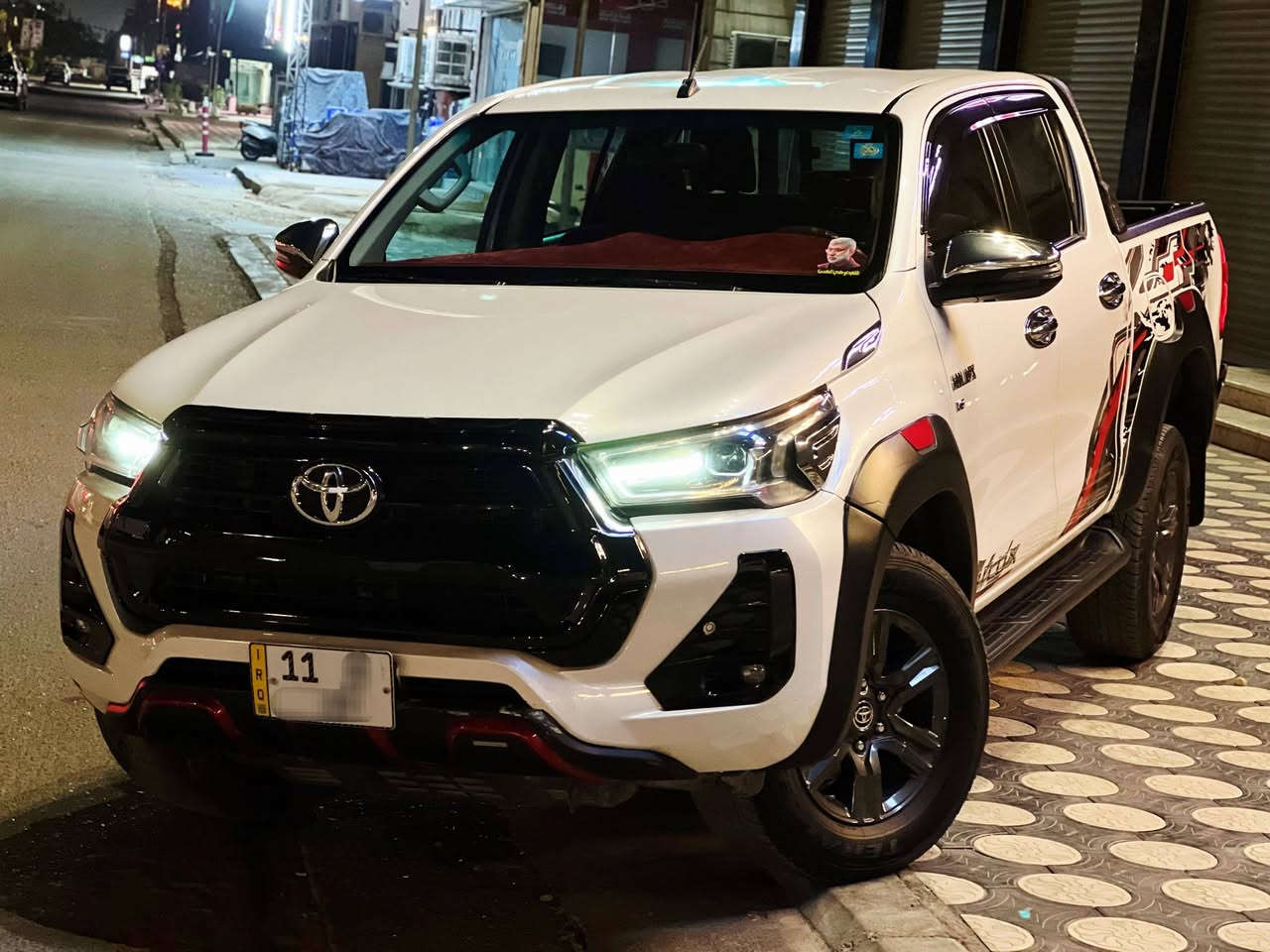 أللهم صل على محمد وآل محمد 
للبيع هايلوكس 2024  TRD مكينه 6 سلندر 
شركه ساز SAS ماشية 102 الف فول مواصفات 
شاحن وايرلس و كشنات تبريد وتشغيل بصمات وأبواب بصمة السيارة بيها بنيد امبدل ابلادي و باب الايمن الخلفي صبغ رقم بغداد ومكانها بغداد
السعر 350 ورقه للأستفسار ***********
