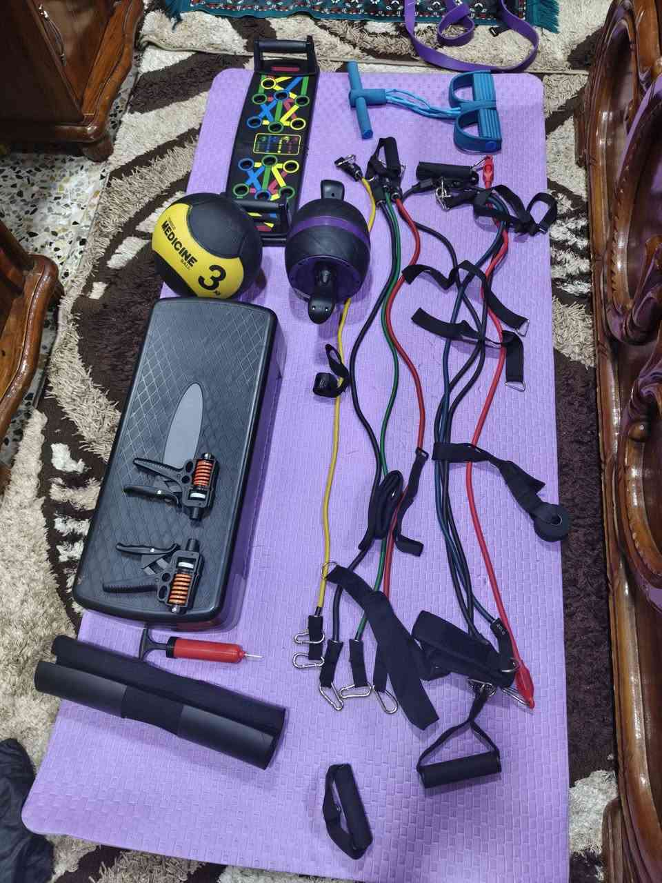 بيتك تمرين جديدسبرنك مقوي قبضة اليد عدد 2مقبض شناو جديدعجلة تمارين البطن جديده كرة ملاكمه ستاند حبال مطاط مقاومه اصلي عدد 2 ثنين كل سين يحتوي على خمس حبالاسفنجة حامل بار سكوات جديده ستيب تمارين بساط تمارين جديد مطاط تمارين البطن ابيع  البكج كامل بخمسين الف شلع


**إذا كنت صاحب هذا الإعلان وتريد حذفه لأي سبب، رجاءا أرسل رسالة إلى الدعم الفني**