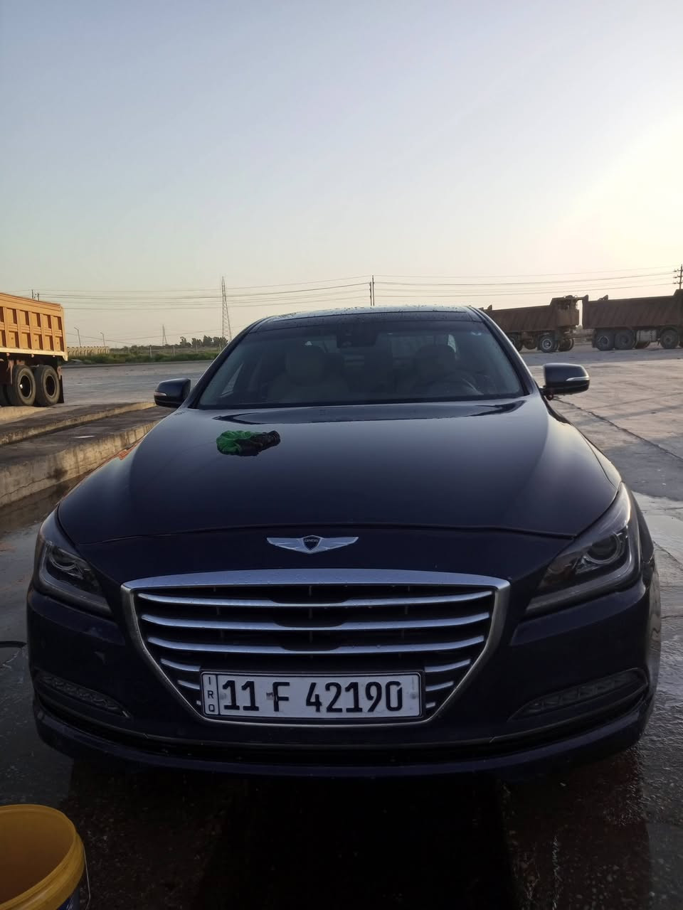 سلام عليك سياره جنيسزز موديل 2015فورويل السعر 135 وبيها مجال للاستفسار ***********
