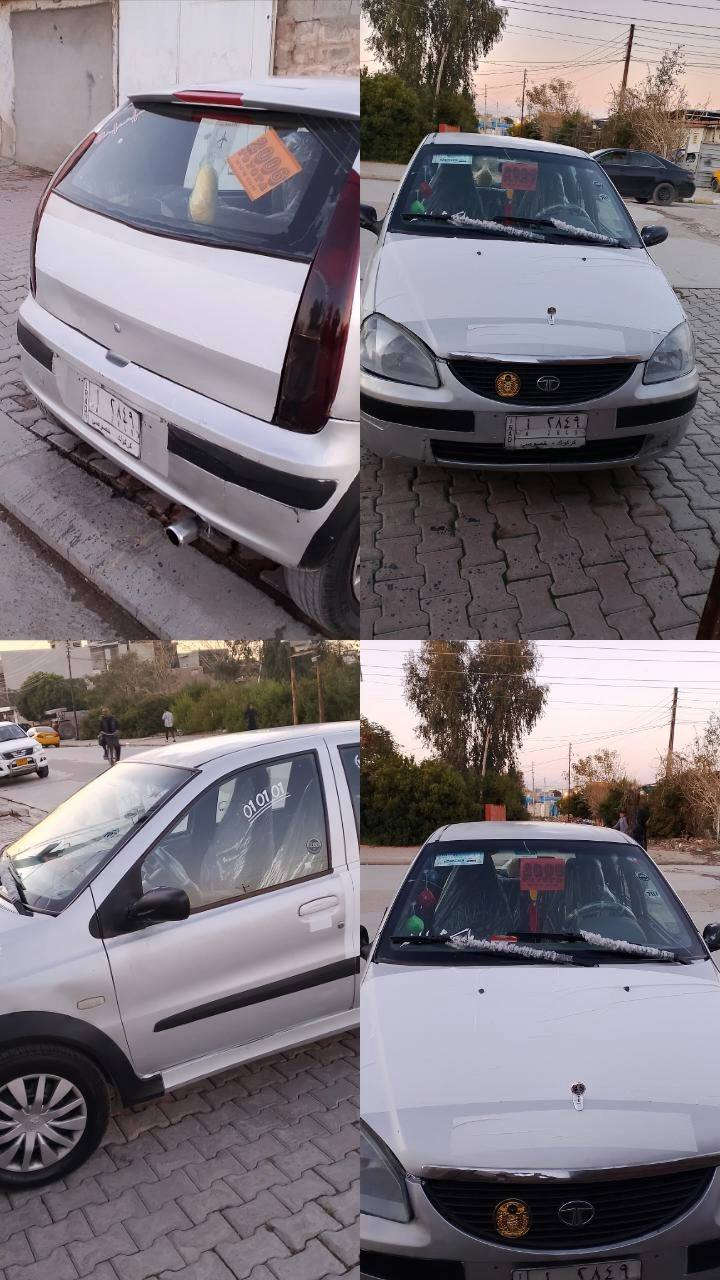 تاتا للبيع نظيفه شرط موديل 2006 كركوك اليف سنويه ساقطه سعر 30 وبيها مجال وا امراوس اروس  رقم المبايل ***********
