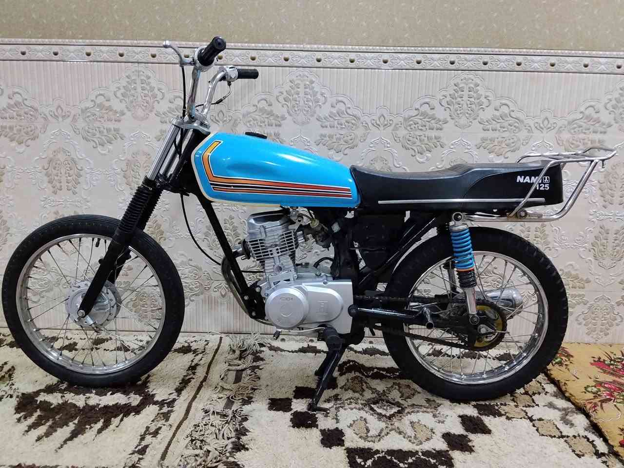 سلام عليكم شباب دراجه ايرانيه حلوه ونضيفه مال شغل  للبيع موديل ٢٤ معمره كلك مكفوله كربلاء حي العباس فرع لول الشراي بي خير ويدلل  ***********
