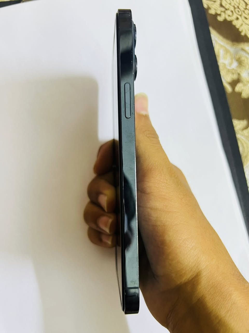 السلام وعليكم
ايفون 12 برو ماكس للبيع ذاكره256 بطاريه 79  نموذج M دبل سمكرت ZA  مايعبر هوه شرط مامفتوح السعر خاص او الاتصال عل رقم  ***********
