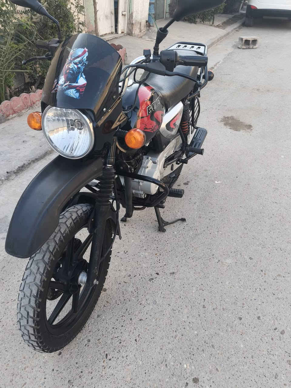 بوكسر مديل 2023رقم وسنويه دراجه خير من الله لا تنقيص ولا تبخي نضافه 90 بل 100 جيب فيتر وفحص لدراجه خير من الله للبيع السعر مليونين 2450وبيه مجال مكاني شعب ***********
