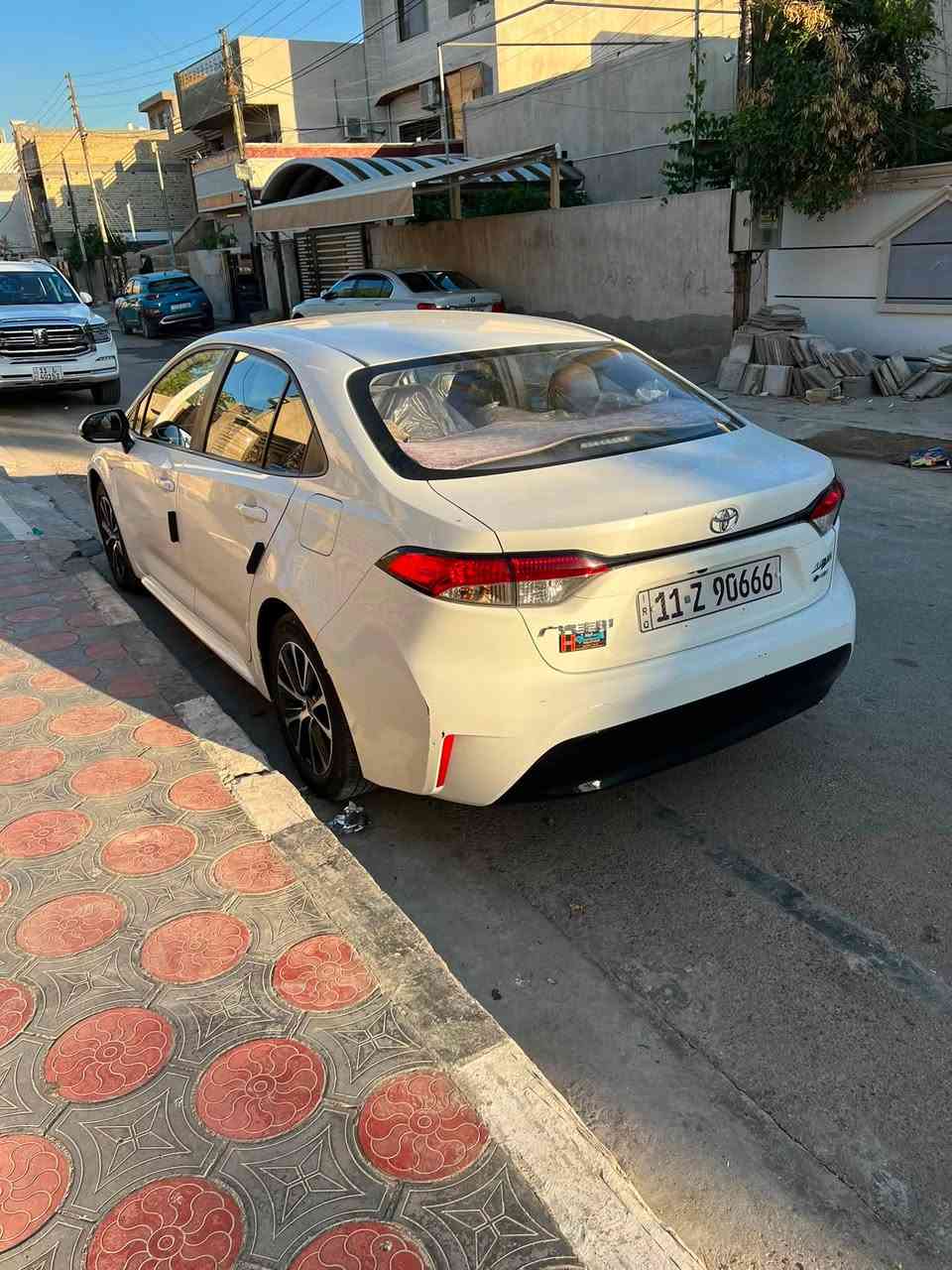 كورلا 2024 خليجية الشكل الأمريكي  فتحه بصمه تحكم ستيرن ثلاث وضعيات قياده اوتو هولد شاشه كاربلي عدسه اماميه متحركه داخلها مخمل بيها طخات بسيطه 3 رصعات والدعاميه شويه مشخطه ماشيه40 الف حقيقي رقمها مميز 90666 بغداد
السياره عل اخر حبايه متصرف عليه ربع واحد استعمال شخصي مال بيت
السعر 140 ورقة وبيها مجال 
رقم الهاتف : 
***********

