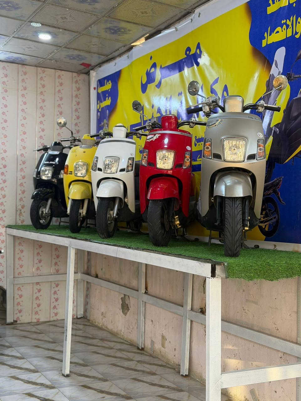 سلام عليكم ورحمة الله وبركاته
لقد تم بعون الله افتتاح 
معرض وكاله الجنابي لبيع وشراء الدراجات الناريه 
بأداره 
حسن الجنابي 
ياسر طوير 
الموقع كربلاء -طوريج ع الحولي  مقايبل مطعم السفير 
بالنقد والتقسيط المريح لحاملي بطاقه كي كارد
فقط على مصرف الرافدين 
أي اسفتسار التواصل على الارقام التاليه 
حسن الجنابي *********** 
ياسر طوير ***********
