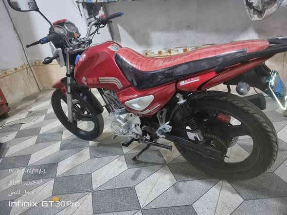 سلام عليكم دراجة MZ موديل 2018
نضافة 90٪
السعر 700وبيه مجال 
استفيار اكثر اتصل ***********
