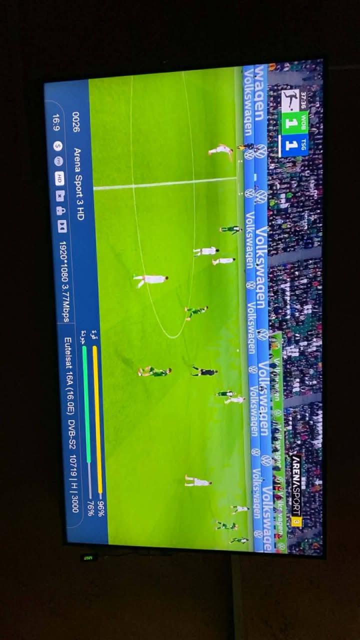 عمل اليوم من منطقة الحرية بغداد 💥💥🔥
الاقمار : يوتل سات 16 📡 الاذري 46 📡
الصحن : جيكارد 105 تعليك + تلي سات 85 تعليك
LNB :اي سمارت الاصلي
نظام دايسك للاقمار
الستلايت : ميديا ستار 2727 سيرفر الفوريفر

حمدلله اشارة ممتازه جدا وثابته للقمرين مع ضمان كل باقات الاقمار

للتنصيب بغداد *********** واتس اب +
