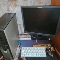 تجميعة بيسي حلوة بس مو قوية كلش مساحتها 500GB يجي وياها ماوس باد وماوس...