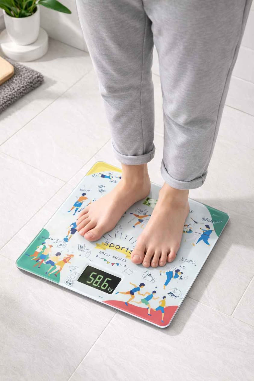 الف رحمه على روح امه وابو الي يعلقلي هذا باب رزقي الوحيد 

ميزان ذكي عالي الدقة مع شاشة رقمية واضحة 🌟
يقيس الوزن ودرجة الحرارة، ويشتغل تلقائيًا عند الوقوف 👣
تصميم زجاجي عصري وسهل التنظيف 🎨
اختيار وحدات القياس بين كغم، رطل، أو st 🏠

راقب صحتك بدون تعب وبلمسة أنيقة!
يوجد خدمة توصيل لجميع المحافظات بغداد, العراق


**إذا كنت صاحب هذا الإعلان وتريد حذفه لأي سبب، رجاءا أرسل رسالة إلى الدعم الفني**