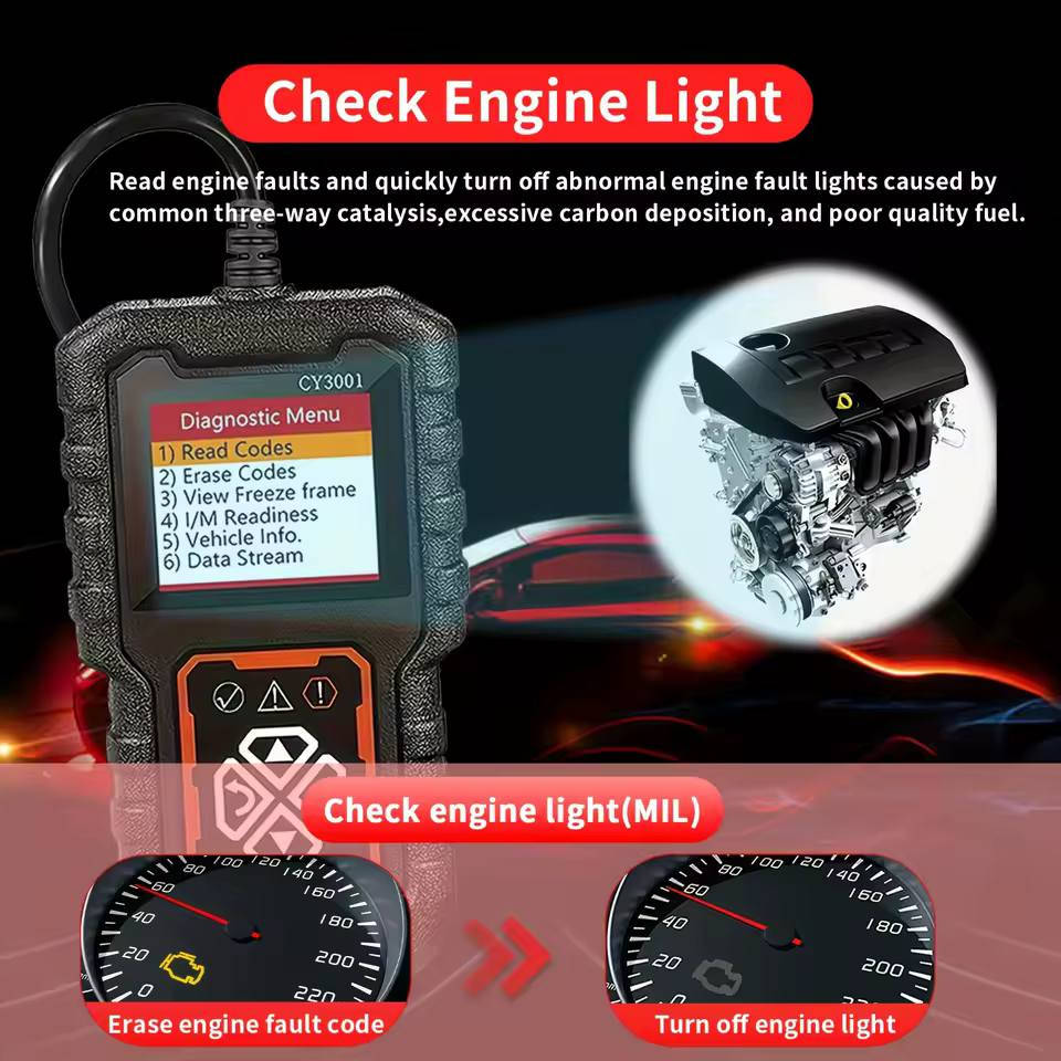 🛍️متوفر لدينا

⚡فاحص اعطال السيارت OBD2
🔹اسم الجهاز CY3001
🔹قراءة كافه الاعطال
🔹مسح الاعطال
🔹لايف داتا  
🔹شاشه ملونه
🔹يدعم جميع السيارات

💵السعر 15 الف دينار
🚗متوفر توصيل لكافة محافظات العراق🇮🇶

📞 للحجز أو الاستفسار عبر الصفحة أو الواتساب:

https://wa.me/9647755190147 بغداد, العراق


**إذا كنت صاحب هذا الإعلان وتريد حذفه لأي سبب، رجاءا أرسل رسالة إلى الدعم الفني**