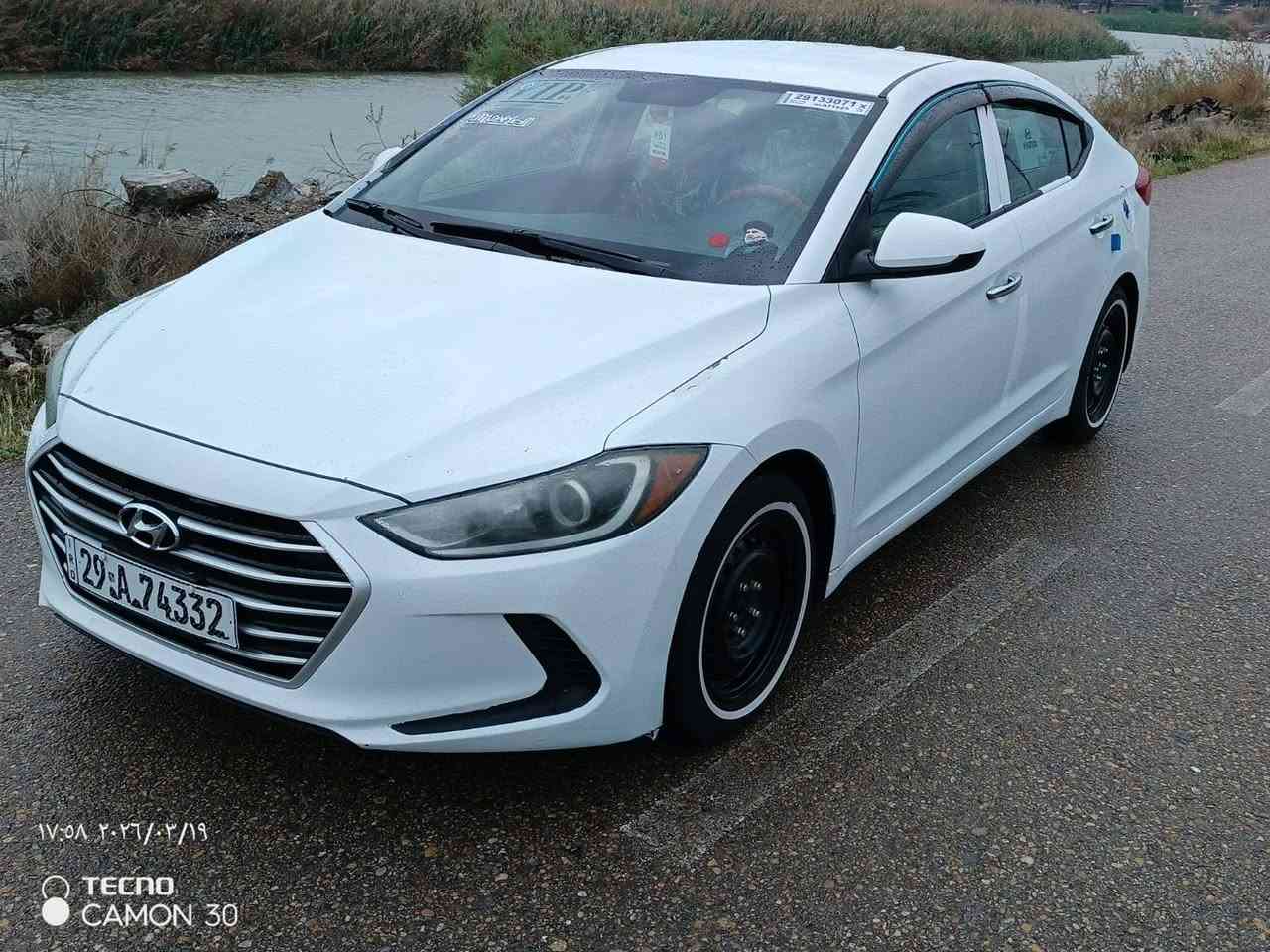 السلام عليكم النترا موديل 2017 وارد امريكي كلين بدون ضرر كلها ليبل واحد رقم واسط دولي بأسمنه تحويل مباشر سنوية للـ29 محرك 2000دوش محرك وكير مكفولات كير 6 نمر تبريد تدفئه شغال تخم تاير جديد حدادية امامي وخلفي جديد شاشه حساسات تحكمات ستيرن علماً السيارة بيها رشات صبغ اثر تكشير السعر 110 للأستفسار اكثر (***********) العنوان واسط،غير متواجد على النت
