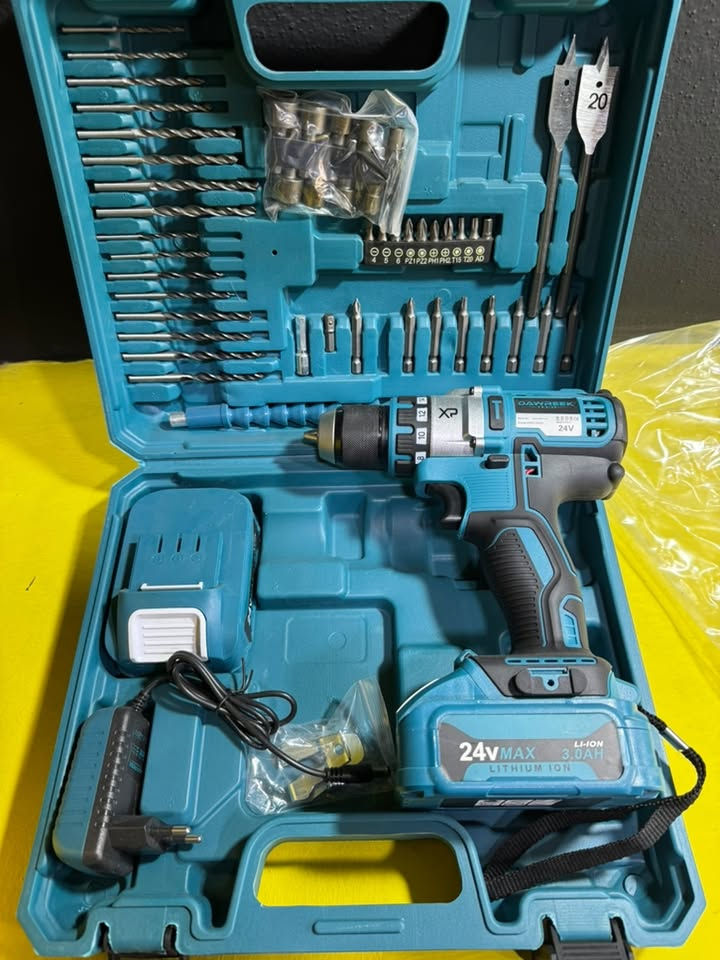 📢 لأصحاب المحلات، الورش، والمهندسين.. أقوى وجبة عدد وأجهزة  وصلت! 🛠️🔋

وصلنا حديثاً تشكيلة واسعة وضخمة من أجهزة ومعدات الشحن الاحترافية من ماركة Dawreek Tech العالمية وماركات أخرى نخب أول، المصممة للعمل الشاق واليومي.

✨ الأجهزة المتوفرة في الوجبة:
🔹 دريلات شحن احترافية (36V و 24V): تأتي مع حقيبة كاملة متكاملة تحتوي على كافة اللقم والبراغي والملحقات الفنية للحفر والشد

🔹 طقم الحدائق المتكامل: منشار شحن يدوي مع مقص أشجار شحن (Mini Cordless) في حقيبة واحدة.
🔹 أجهزة الليزر وتحديد الاستوائية: دقة عالية جداً مع حامل ثلاثي (Tripod) وملحقات تثبيت كاملة.
🔹 كوسرات ودريلات فك وبراغي (Impact Wrench & Grinder): أطقم ثنائية مميزة للورش ومصلحي السيارات.
🔹 رندة (فارة) نجارة شحن: لعشاق ومحترفي أعمال النجارة والديكور

⚙️ المميزات العامة للوجبة:
✅ بطاريات ليثيوم أصلية تدوم طويلاً (Lithium-Ion) مع شواحن سريعة ذكية.
✅ حقائب بلاستيكية متينة ومقاومة للصدمات لحفظ المعدات وسهولة التنقل.
✅ محركات حديثة (Brushless) موفرة للطاقة وقوية الأداء.

💼 متوفر بيع بالجملة (لأصحاب المحلات والتجار) والمفرد بأسعار تنافسية جداً

🚚 الشحن متوفر وسريع لكافة المحافظات العراقية.

📥 للتواصل وتثبيت الطلبيات، يرجى مراسلة خاص الصفحة أو عبر الواتساب: ***********
