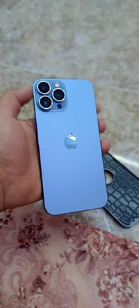 ايفون 13 Pro Max     لون الجهاز سمائي ال مميز …    الجهاز مبدل شاشه اص...