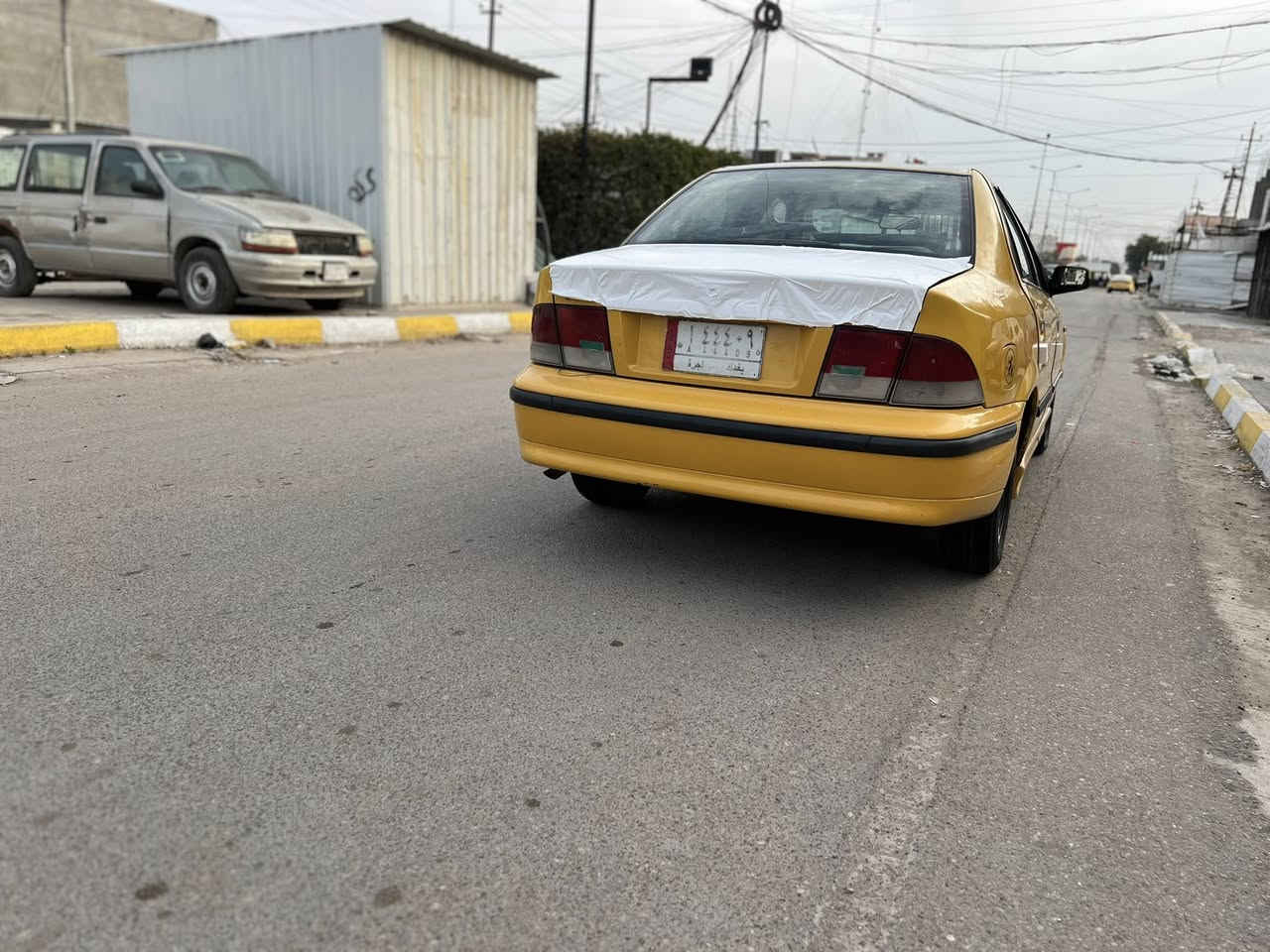 سلام عليكم سمند 2011 بدون ضربه مكينه كير خير من الله صدر امامي خلفي نضيف  تخم تاير جديد تبريد شغال هيئه مصفره ل27 بيع السعر 29 وبيهه مجال مكاني بغداد الحسينيه للاستفسار ***********
