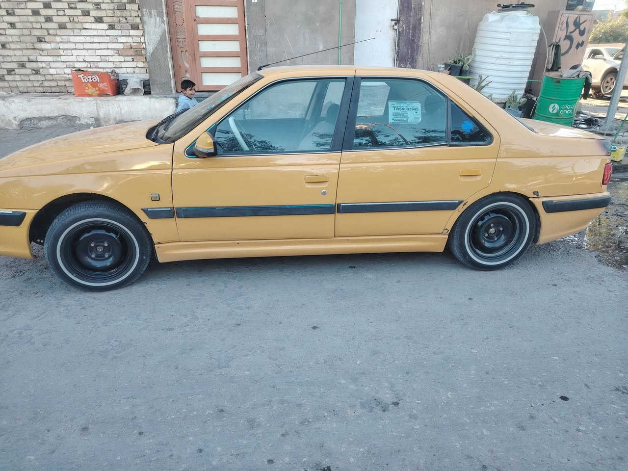 سلام عليكم بيجو بارص موديل 15 رقم بابل انكليزي سياره جاهزه كبل لشارع سعر ٣٥ ورقة ***********
