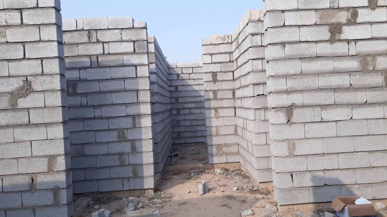 بنه بناء طابوق بلوك حي المعلمين بعقوبه ***********
