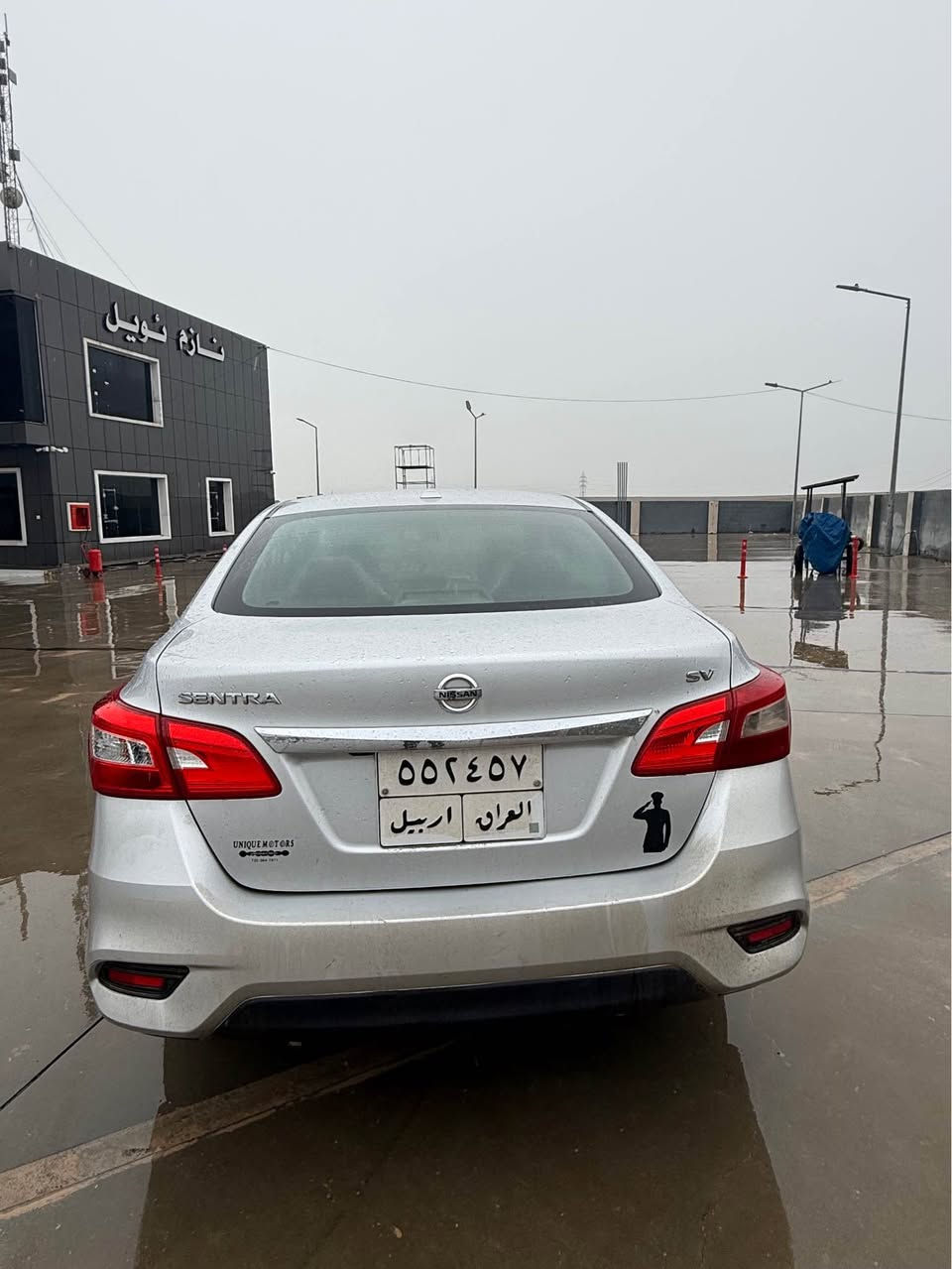 نيسان سنترا امريكي موديل 2017 SV ثلاثه قطع ضبغ بدون دواخل گير و مكينه كل شرت سعر 105 مجال رقم *********** أربيل, العراق
