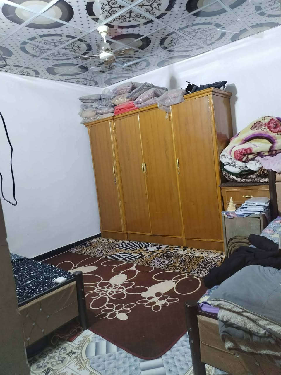 الدار للبيع مساحه 100متر طابقين. مكان كوفه الصوب الصغير  طابو زراعي.  سعر 48بيه مجال  ***********
