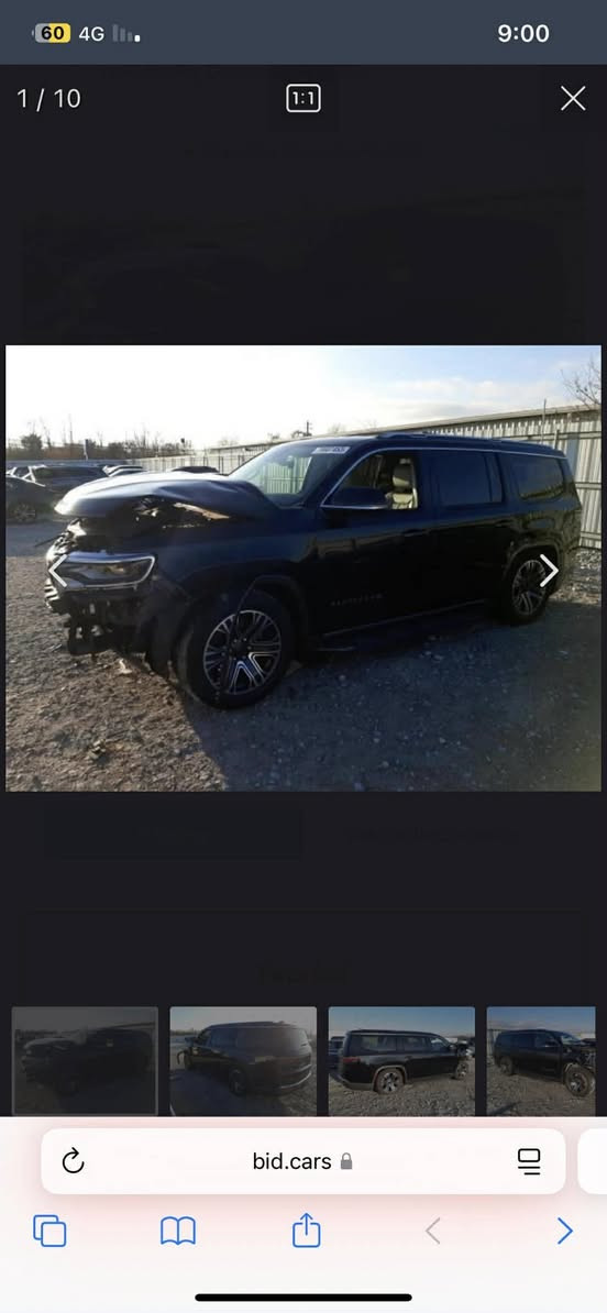 السلام عليكم 
للبيع او مرواس حسب القناعه 
جيب واكنير 2022 JEEP WAGONEER, SERIES III
موصفات 
5كامرات
جكات 
فور ويل 
انضمه قياده
جهاز توفير وقود 
3 شاشات بلدشبول
الكشنات الاماميه تبريد وتدفئه
الكشنات الخلفي كهرباء وتدفئه 
استرين تدفئه
مكينه المرغوب 5700
حادثه بسيط بنيد مبدل بلادي وجاملغ بلادي يعني السياره بدون صبغ
صور الحادث بلمنشور 
رقم بغداد باسمي تحويل مباشر 
اي استفسار حاضر
 
***********
