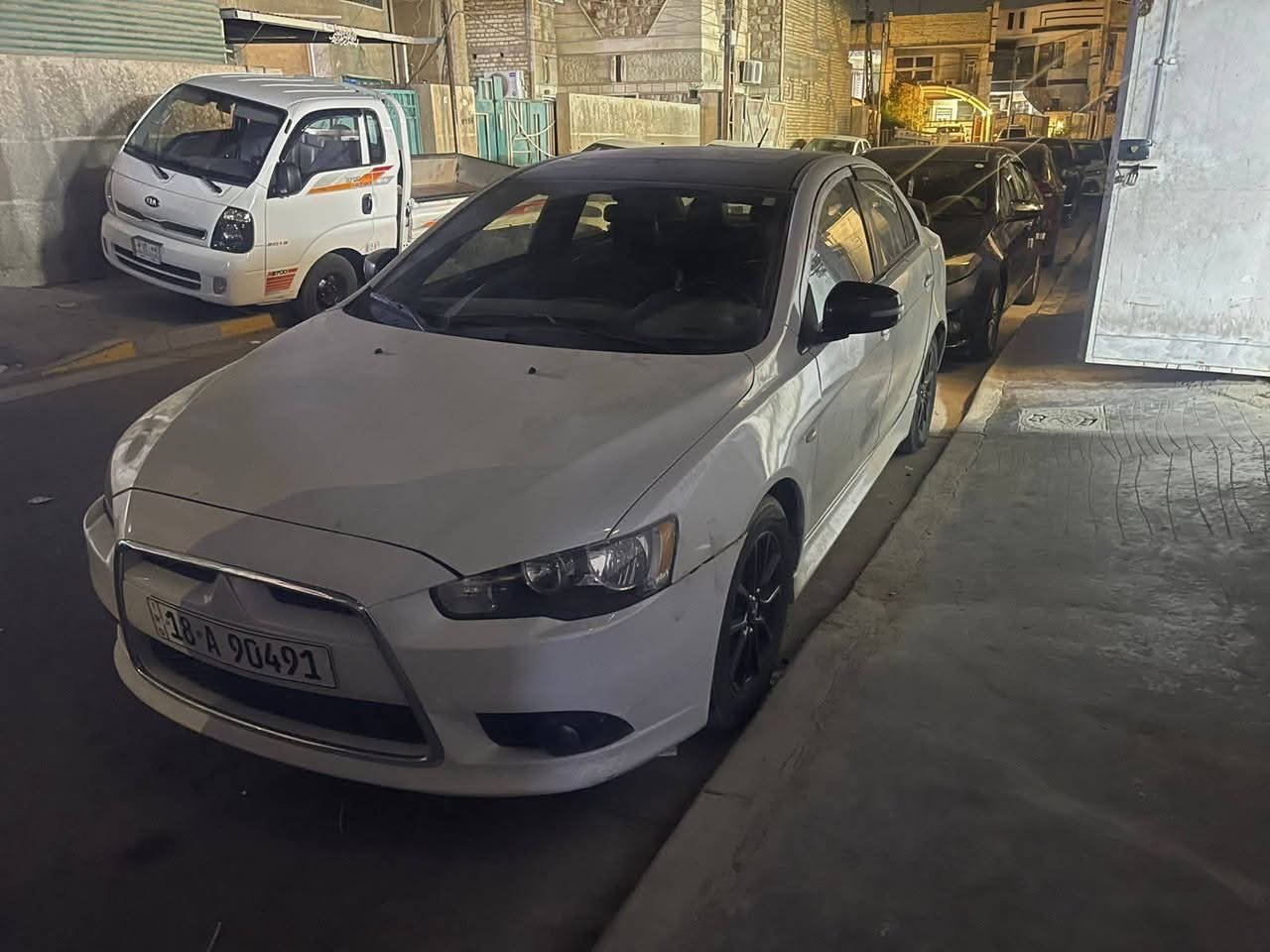 السلام عليكم لانسر 2017 رقم بابل. انكليزي بسمي   تحويل مباشر سياره وارد امريكي  سياره نضيفه واحد عله واحد فول  ماعده  البصمه. ماشيه 150 مكان سياره  بغداد.  سيديه.     استفسار.   ***********. السعر 90.
