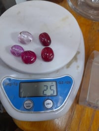 ياقوت بورمي • فحص بالجهاز