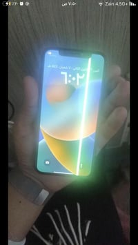 ايفون ذاكره64  مبدل فقط شاشه   بطاريه 77  بيه خط بل شاشه مرات يروح وير...