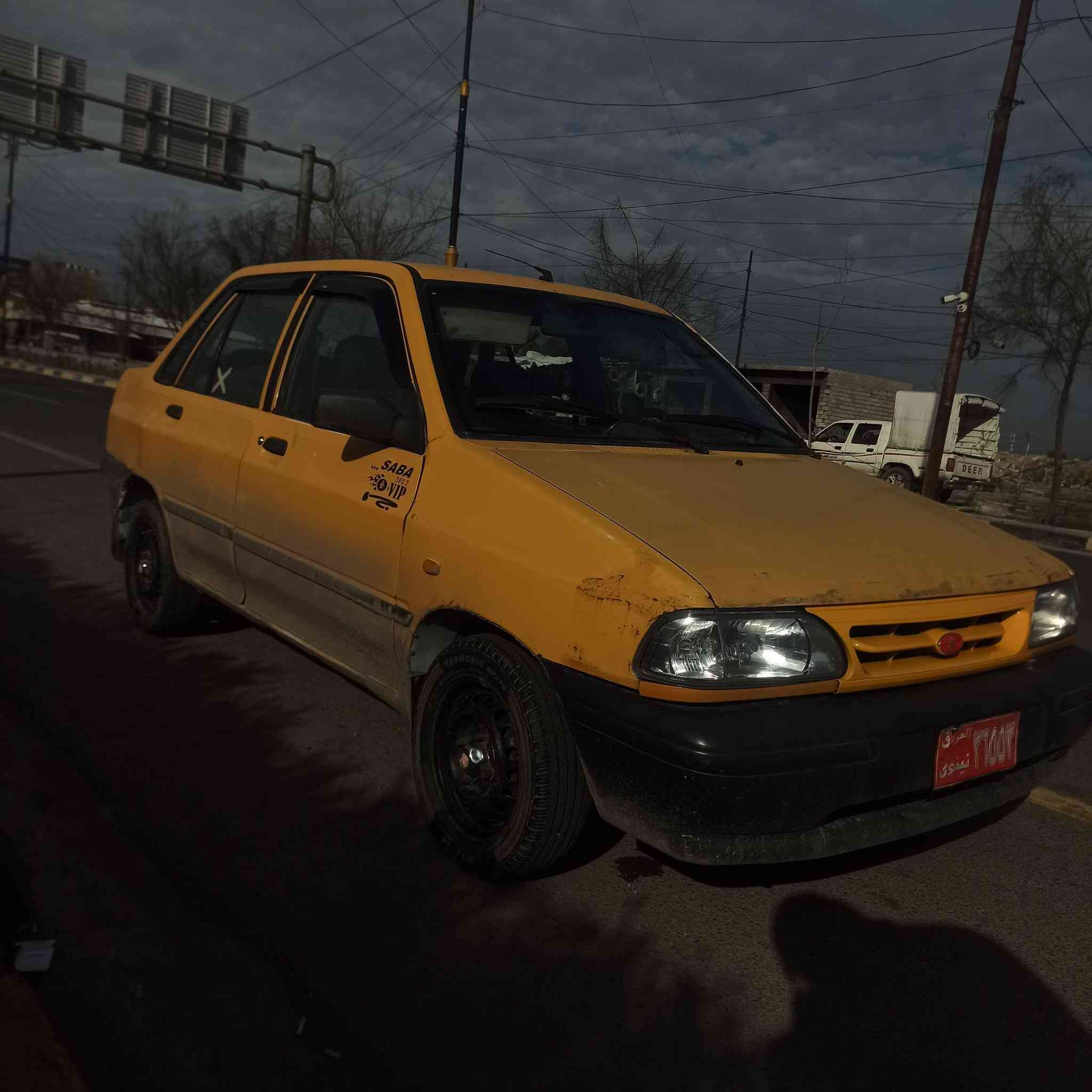 للبيع سايبا #قصد ونقد  موديل 2012 دشبول نفخ رقم نينوى صدامي
كابون بانزين بيها 
هيئة 0غرامات 0
محرك كير شرط 
ضرر جاملغ مبدل بدون دواخل سيارة جاهزة ومال شغل 
السيارة ترهم #قصد ونقد مده ماترهم 
السعر حسب المقدمة 
رجا لاحد يعلق يريد سعر او يدفع سعر بل تعليقات شراي اتصل 
الخاص مفتوح واتساب موجود مكان السيارة موصل ايسر 
***********واتساب موجود
***********
