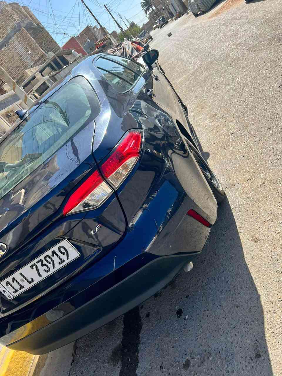 سلام عليكم سياره كورلا لبيع مويدل 23 سياره جديده حادث موجود بل سونار سياره جاهزه معوقين تخذ من عندي وكله عامه سعر 115وبيه مجال تصال على راقم اني مكلف بل نشر *********** بغداد, العراق
