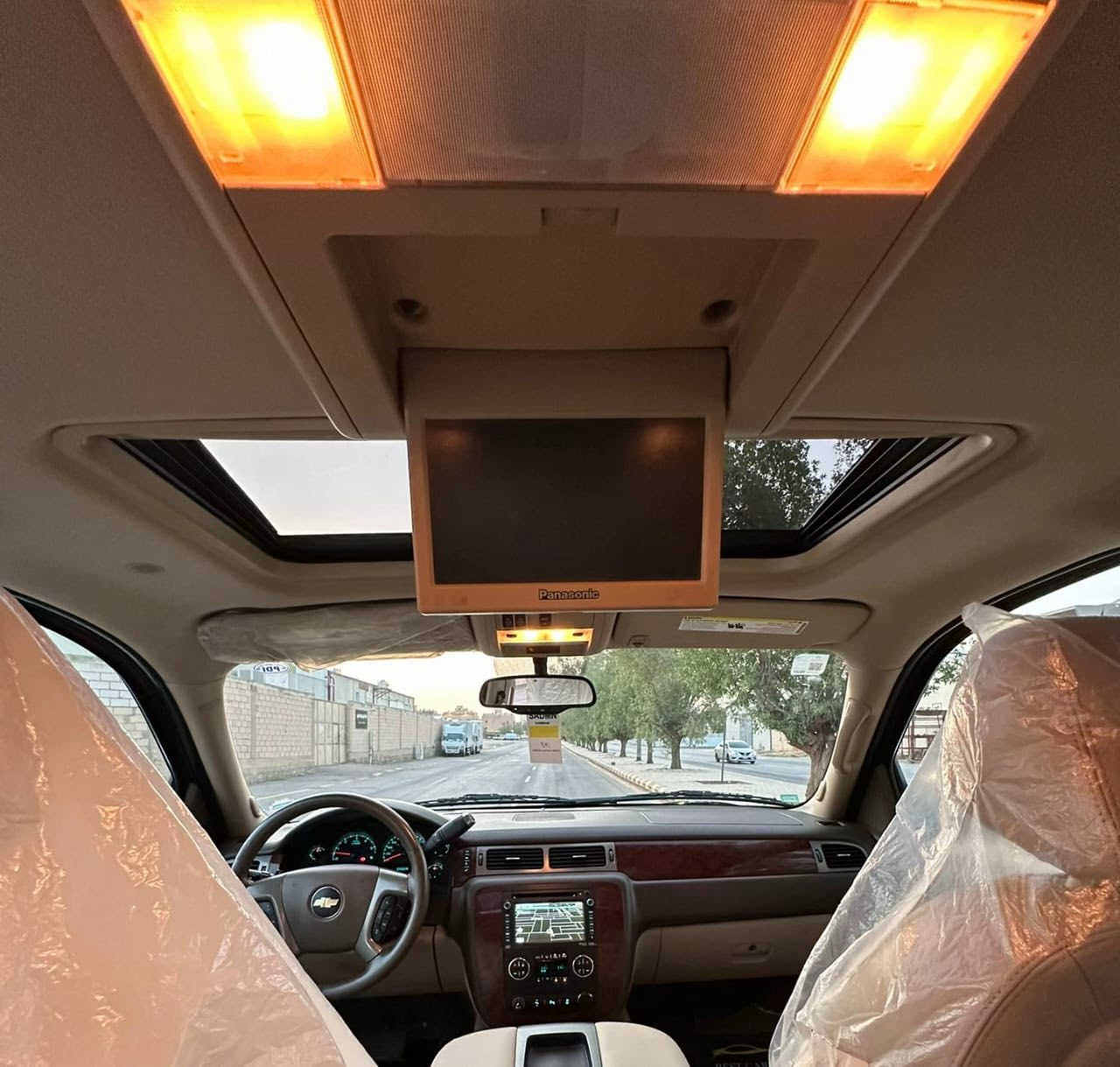 تاهو موديل2011 LTZ
ماشية 177كم 

المواصفات                       

فول مواصفات ١/١

٨سلندر

سلايد(فتحة قمارة)

كراسي جلد اصلي

كراسي اثنين كهرباء

كراسي خزن(ميموري)

كراسي(تدفئة+تبريد)

كراسي خلفية كهرباء

تبريد 3قطع 

كروس سرعة

فول تحكم استيرن(جهتين امامي+جهتين خلفي)

استيرن كهرباء

شاشة

صندوك كهرباء(شفط)

 

دبل كير(عادي+اوتوماتيك)

حساس(خلفي)

نظام تحكم بمستوى الضوء الداخلي

مانع تزحلق

شاشة امامية كبيرة اصلية 

شاشة خلفية DVD بلادي 

كامرة خلفية 

تشغيل عن بعد

اشارة بالمري

مري كهرباء(شفط)

لايت عدسة زنون

سستم_صوت  bose

انارة ترحيبية 

جام اوتو

موصفات بعد معروفه هيه اعلى فئه

سيارة كللللش حلوة 

ومبيها اي نقص حداديه تخم تاير تبريد باتري كله جديد 

بيه قطعتين صبغ والابوب جهة السايق مفتوحه مطبعه فقط مابيه ولا قطرة خياس 

ماشيه 177 كم  رقم سليمانيه بسمي شخصيا 

*********** 

***********

__

سعره 195 

‏
