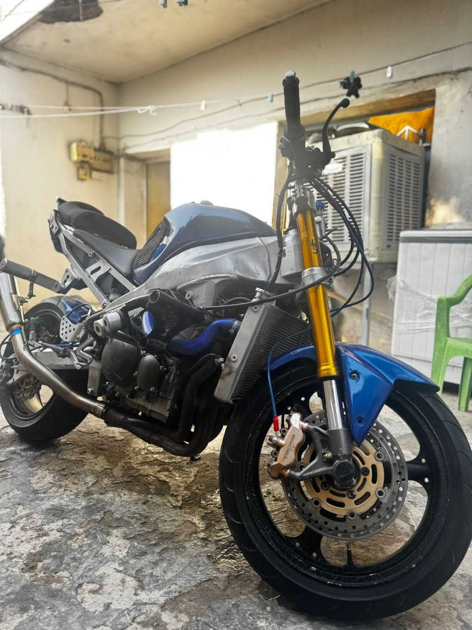 يسلام عليكم كاوسكي مال لعب 2004 للبيع الدراجه خير من الله الدراجه محرك بلادي مامفتوح ستيرن قطعتين صالنصه تخبل الدراجه بيه تزويد ايخبل ماخذه 200 باتري جديد مكثف جديد دسكات جدد امامي وخلفي راديتر تيتانيوم مكاني بغداد***********
