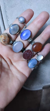 خواتم عراقية • فضة عيار 925 • أحجار كريمة أصلية