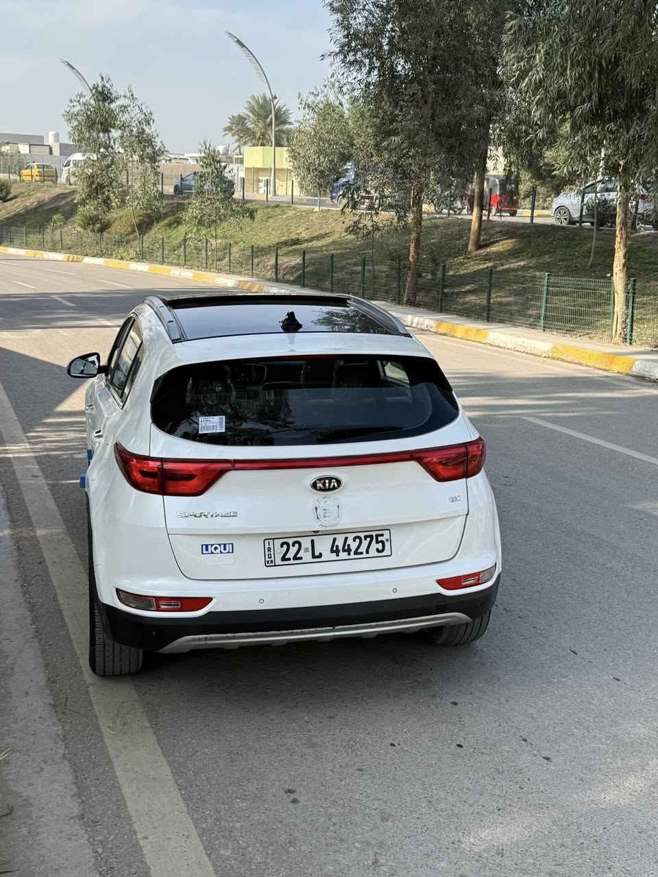 السلام عليكم

سبورتاج2017 فول الفول SX اعلى فئه بالسبورتج رقم اربيل بسمي الجديد

ماشيه 105k

المواصفات👇👇👇

1 بانوراما

2 بصمه ابواب وتشغيل وصندوق

3 جنطه كهرباء

4 شاشه كبيره 

5 لدات نهاري هيلوجين

6 كراسي جلد

7 كراسي كهرباء اثنينهن

8 تحكمات فول 

9 مرايه داخليه عاكسه للضوء وبيها بوصله

10 ترحيب عند الاقتراب

12 سايد بريك بصمه

13 اوتو هولد

14 كاميرا دواره 

15حساس امامي

16حساس خلفي

17 انضمة قيادة 3 سبورت ايكو نورمل

18 ستيرن تدفئه 

19 كشنات تدفئه وتبريد 

20 سستم صوت دمام هارمن حت بل دشبول وصندوك دمام

21 محرك 2400

22 جي بي اس 

23 تبريد قطعتين 

24 حساس لايت واطارات

25شاشه صغيره لعرض لعطلات

26 مري شفط

27 ويل كب 19

28 رادار امامي وكاميرا تحديد مسار

29 رادارات خلفيه نقطه عمياء

30 مري شفط واشاير مري

31 ستيرن حرف دي

32 شفتات ستيرن

33 لايت فراشه عدسه

34 زنون عالي ناصي 
بيه صبغ اربع 4️⃣ قطع السيارة بدون ايربك 
شاصي الغد كفالة 

السعر 143$

الاستفسار *********** مكاني ديالئ بعقوبة
