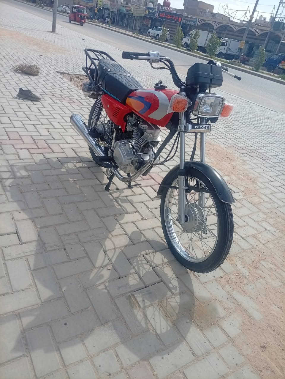 للبيع دراجه كل زيرو شاصي 16 اول يوم الها تطلع بالشارع كل الزيرو شرط احمد شهاب غرابا مختمه احمد شهاب اوراق اصليه شراي بيجي خاص او ينتصر الرقم***********)(سعر 850 مال متوازي محرك نانا اصلي
