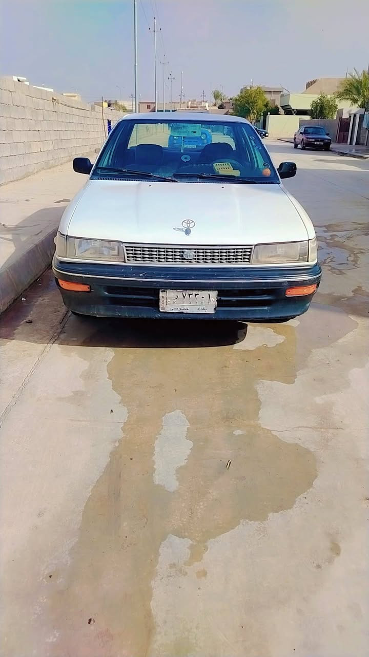 سلام عليكم كورله للبيع موديل 92 يسره بلادي شرط التحويل مشروع وطني بسم صاحبي صبغ عام جماليه فقط مكان السياره ديالئ جلولاء ***********

