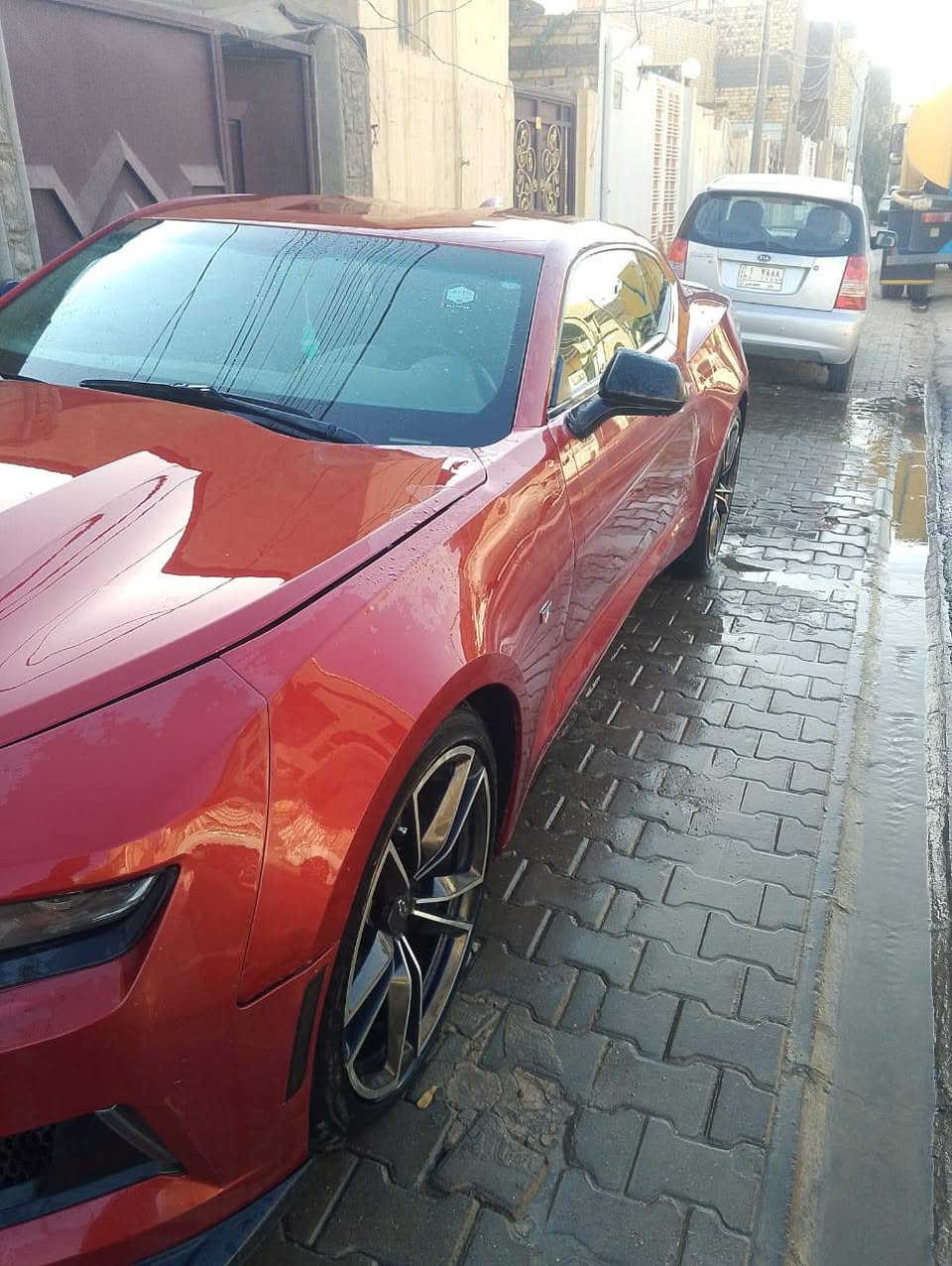 سلام عليكم كمارو موديل 21 اصل رقم وسنوية جديد ماشيه6الف سيارة جاهزة وجديده كارتون 4 تيربو  بيها فقط بنيد مبدل سعر 170 بيع ومراوس عنوان سيارة نجف رقم الهاتف ***********
