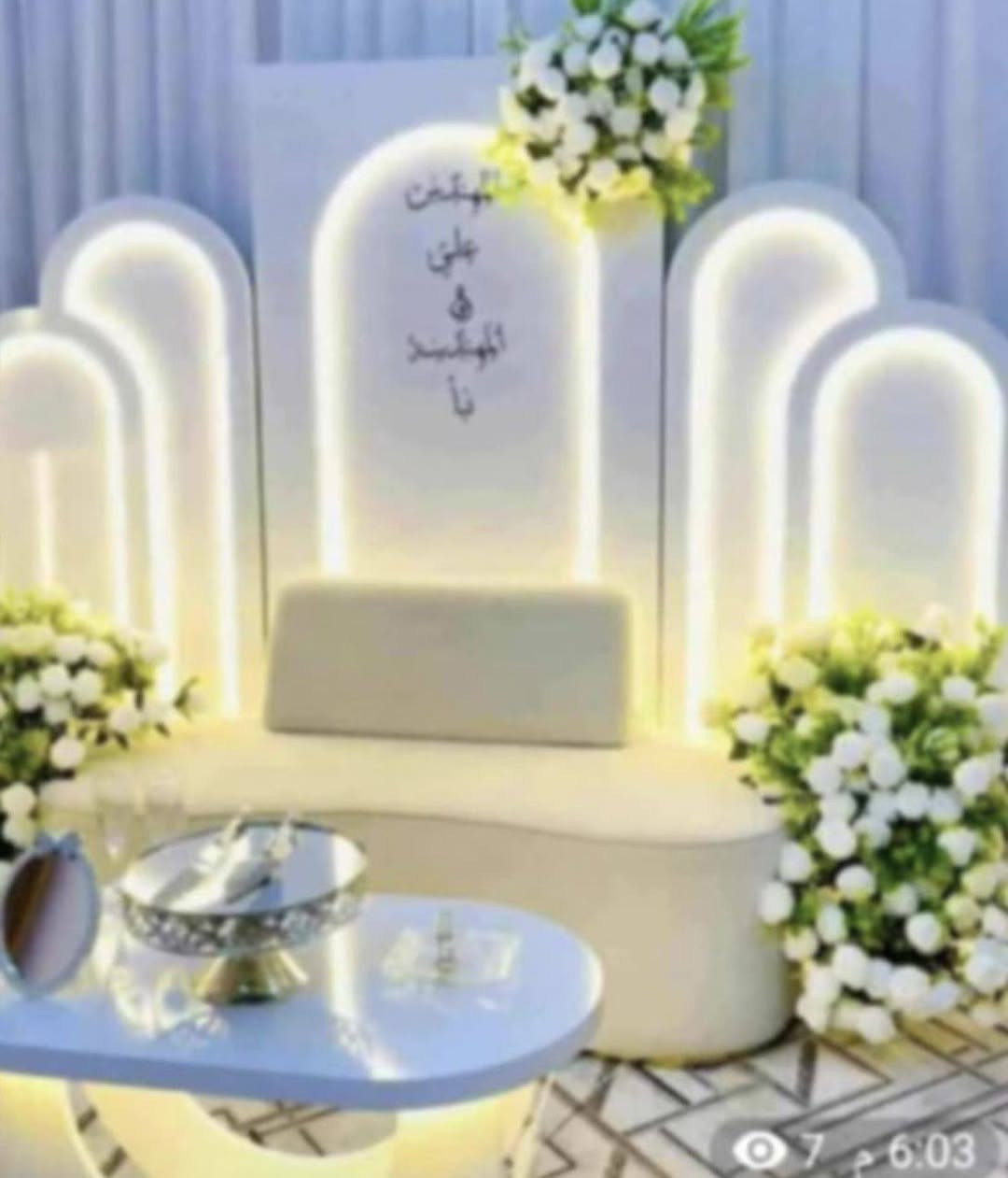 لأن مناسبتك تستحق تكون الأجمل ✨
نوفر لكم أجمل الكوشات 👑
وأرقى الكراسي والطاولات 🪑
وتنسيقات متكاملة لكل المناسبات:
💍 أعراس
🎉 خطوبة
👶 سبوع
🎓 تخرج
🎂 أعياد ميلاد
وكل لحظة حلوة بحياتكم
نتميز بـ:
✔️ تصاميم عصرية وكلاسيكية
✔️ ألوان راقية تناسب ذوقكم
✔️ ترتيب أنيق يهتم بأدق التفاصيل
✔️ أسعار مناسبة وخدمة موثوقة
📩 للحجز والاستفسار ***********
خلّوا فرحتكم علينا… وأنتم بس استمتعوا باللحظة 🤍
