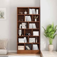 مكتبة خشب • ١٨٠×٢٤×١٠٠سم • توصيل بغداد