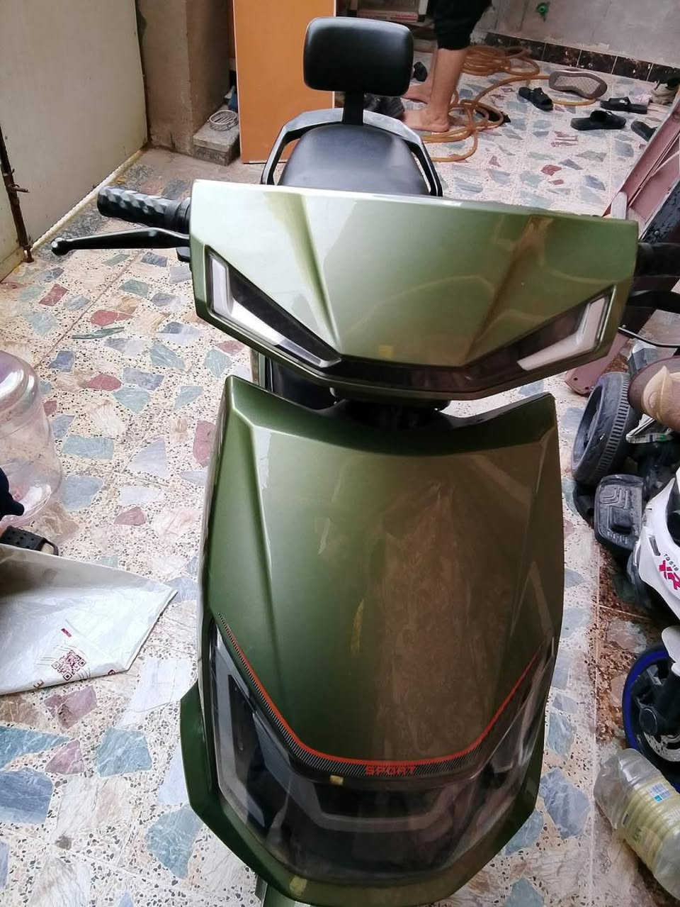 سلام عليكم دراجه البيع 240السعر بدون بطاريات مكان بغداد شارع فلسطين ملفها 2000 ست بطاريات ***********
