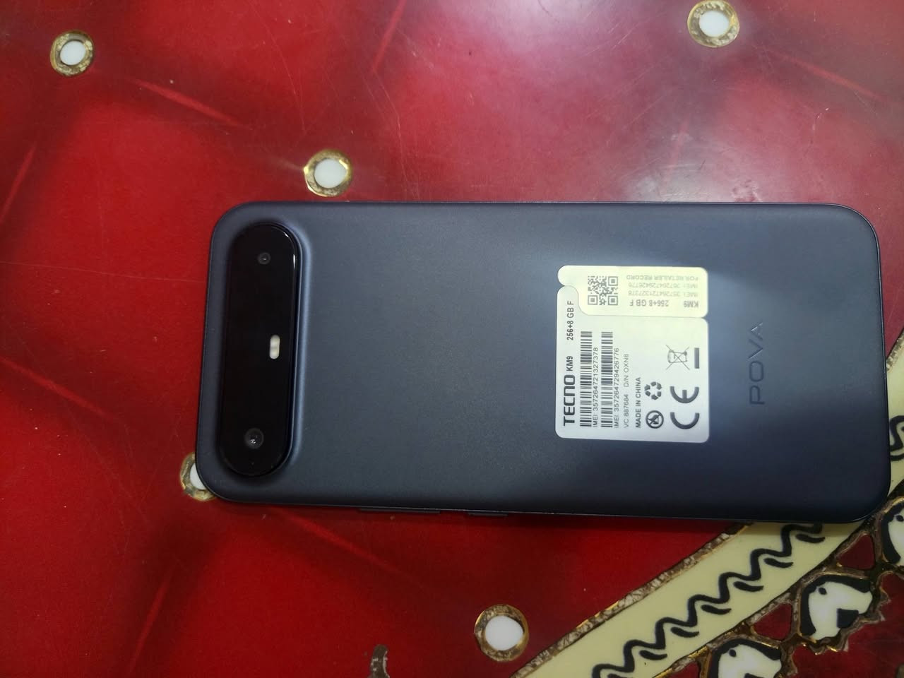 TECNO POVA Slim
للبيع مستعمل شهر قفله290 للتواصل واتساب *********** عنوان شعلة
