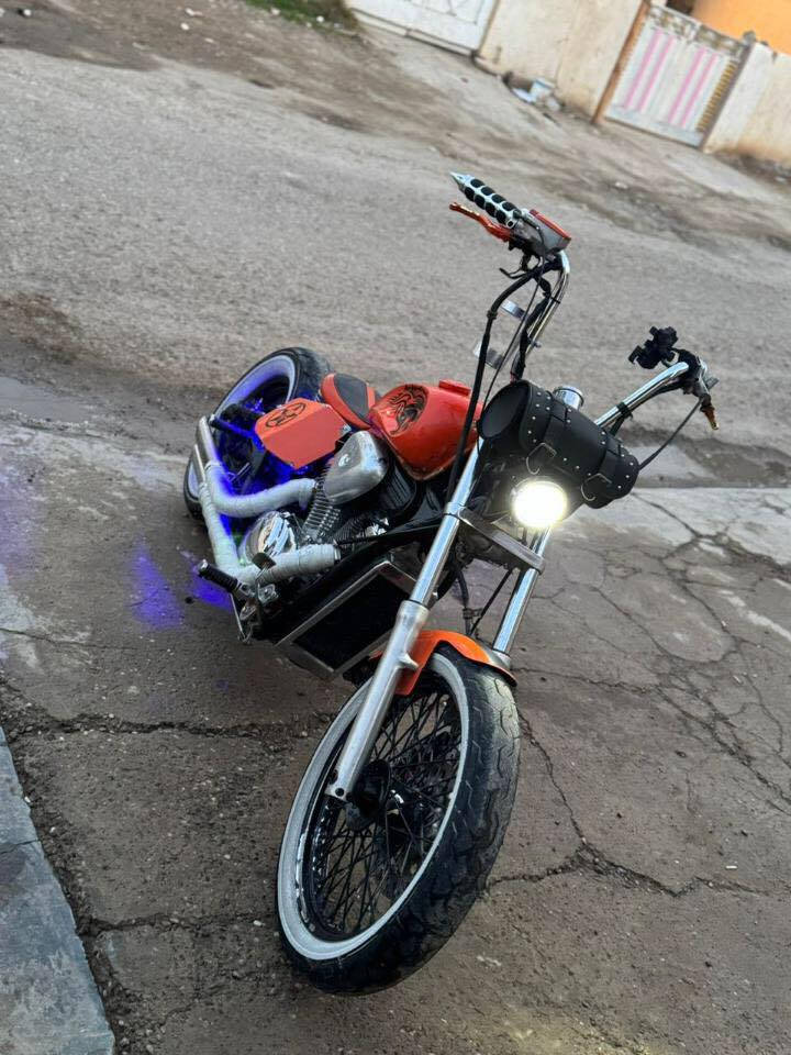 سلام عليكم دراجه هارلي شرط من كلشي مكينه شرط ضفيره شرط كبريتر ابلاد ماملعوب بيه دراجه مكينه 400سيسي تجي تصعد وتروح برخي مابيه نقص سعره 1600 وبيه مجال مكاني تكريت التصال***********
