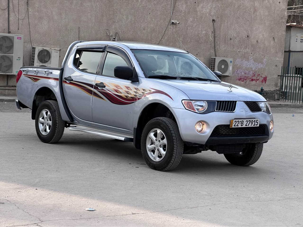 للبيع او مراوس حسب القناعه بيكب ميتسيو بيشي  موديل ٢٠٠٨

فورويل 4x4 شغال محرك كاز نوزل بلادي جديد مكفول من كلشي
كير عادي لو كير جدد مكفولات ما بيها اي ملاحضه او عطل 

صدر الخلفي والصدر المامي كله شلع مبدل جديد طسه زيرو

تخم تاير جديد ياباني اصلي تخم ويل كب اصلي سبير تعليك بلاد

داخل جلد بلادي جديد ما بي اي نقص ارضيه مغلفه قماره مغلفه
سياره مكفوله من اي ضربه صبغ شبر بل جاملغ بس الباقي مكفول
رقم اربيل بسمنه تحويل او وكاله حاضر رقم وهزه وسنويه كله جديد مسجله بل كاز طب تفول بي مكان بل شمال وبل جنوب مسجله 
السعر المطلوب 100 ورقه وبي مجال للشراي العنوان بغداد حي الخضراء *********** بغداد, العراق
