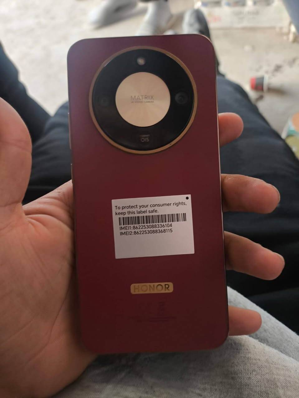 السلام عليكم مبايل HONOR X9dجديد صارله 10ايام من مشتري سعره 380بي مجال بصيط متواجد واتساب وخط ***********
